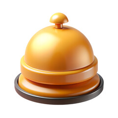 Fototapeta premium 3D Hotel Bell Icon