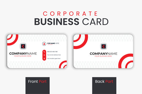 Sleek Tech-Inspired Business Card Template for Startups