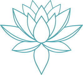 lotus flower vector illustration transparent 