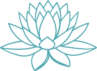 lotus flower vector illustration transparent 