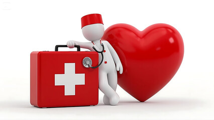 doctor with heart