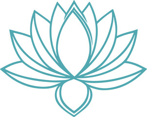lotus flower vector illustration transparent 