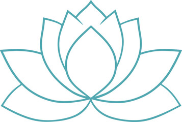 lotus flower vector illustration 