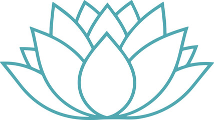 lotus flower vector illustration 