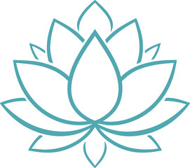 lotus flower vector illustration 