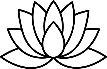 lotus flower vector illustration 