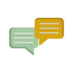 Chatting Vector Icon