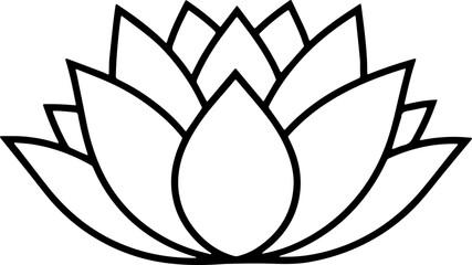 lotus flower vector illustration transparent 