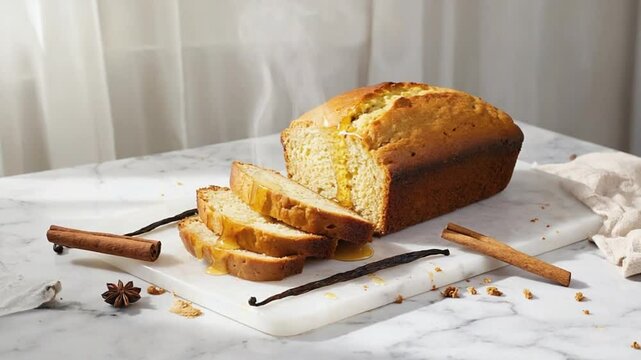 Banana bread.