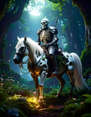 Fototapeta premium skeleton 