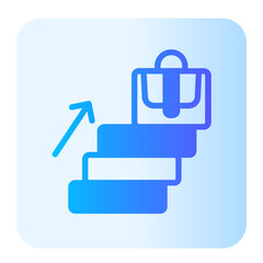 Obraz premium career gradient icon