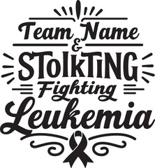 Leukemia Awareness T-Shirt Design Bundle
