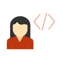 Programmer Vector Icon