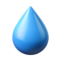 3D Raindrop Icon