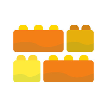 Toy Blocks Vector Icon