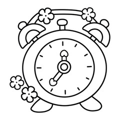 Sweet Cutie, Hand Drawing, Holiday Coloring Fun, Vector illustration, hand-drawn, flat design illustration, Bold Easy Coloring, Cute and Groovy Designs for Relaxation,	