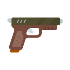 Fototapeta premium Gun Vector Icon