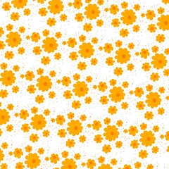 seamless pattern with flowers