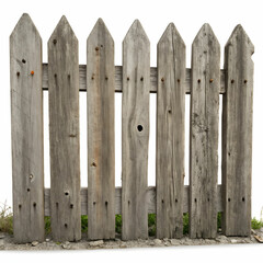 Fototapeta premium wooden fence isolated