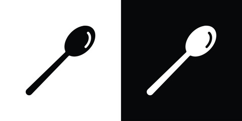 Spoon icon vector design template elegant style