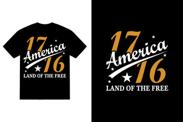 1716 America land of the free.