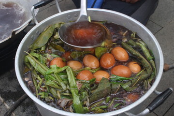 boiled eggs