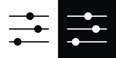 Filter Button icon vector design template elegant style