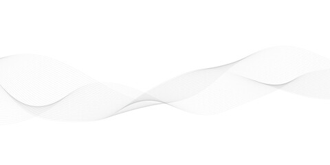 Abstract wavy curve lines background. Abstract frequency sound wave lines and technology curve lines background. Abstract business wave curve lines background. Vector illustration.