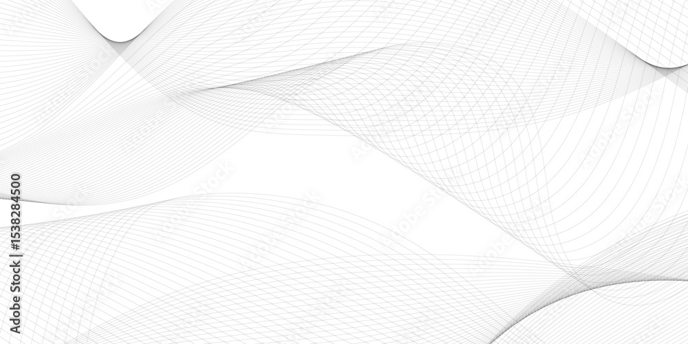 Wall mural abstract background with business lines. technology, data science, geometric border pattern. isolate