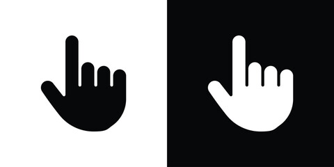 Cursor icon vector design template elegant style