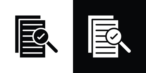 Compliance document icon vector design template elegant style
