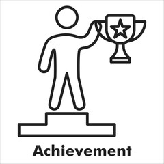 Achievement Outline Icon
