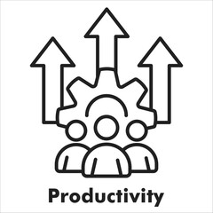 Productivity Outline Icon