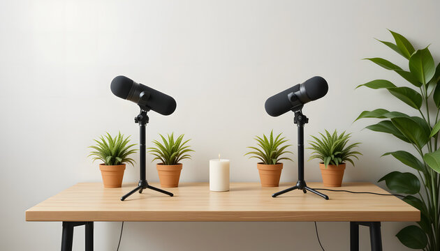 Modern home interior design with stylish chairs and a wooden table in a comfortable room