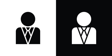 Admin icon vector design template elegant style