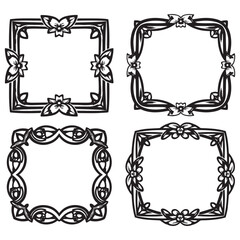 Unique Artistic and Abstract Frame Collection
