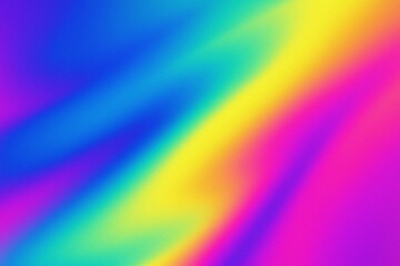 Vibrant pink blue orange rainbow abstract background. Color gradient ombre blend. Smooth transition. Bright neon glow. Soft dreamy hues. Fluid shimmer. Light blur. Modern colorful aesthetic
