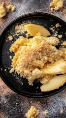 Apple Crumble Dessert: A Mouthwatering Culinary Delight - Recipe and Photography