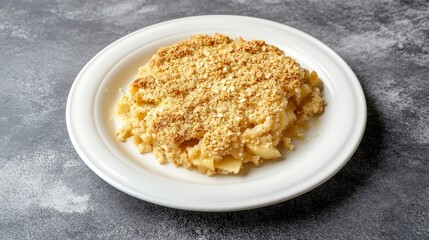 Apple Crumble Recipe: A Sweet and Crunchy Baked Dessert - Easy Homemade Treat, Perfect for Autumn and Holidays