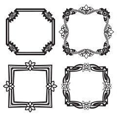 Vintage Engraved Ornate Border and Divider Pack
