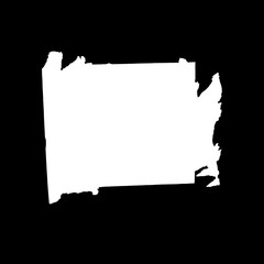 Obraz premium Torn Paper Edge on black Background