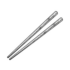 Chopsticks Illustration: Asian Culinary Tool