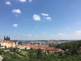 Obraz premium view of prague in sunny day