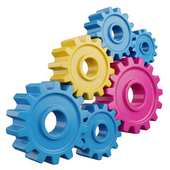 3D Real Estate Investment Concept - House Model on Stacks of Gold Coins with Contract and Key, Mortgage & Property Purchase Graphic