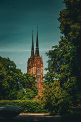 Fototapeta premium old cathedral in Poland