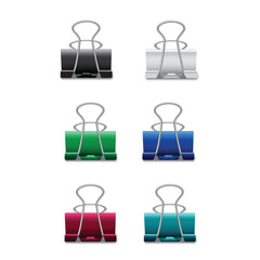 paper clipping vector