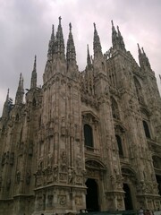 Fototapeta premium city view of Milan