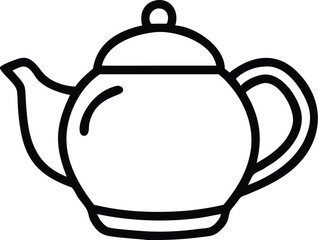 teapot isolated on white background