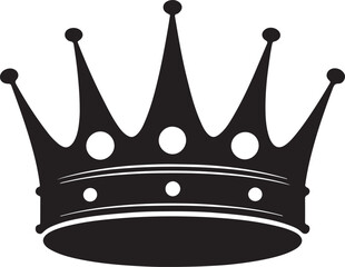 Golden royal crowns in various designs symbolize kingly authority, queenly luxury, and princely power