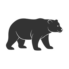 vector illustration of a bear